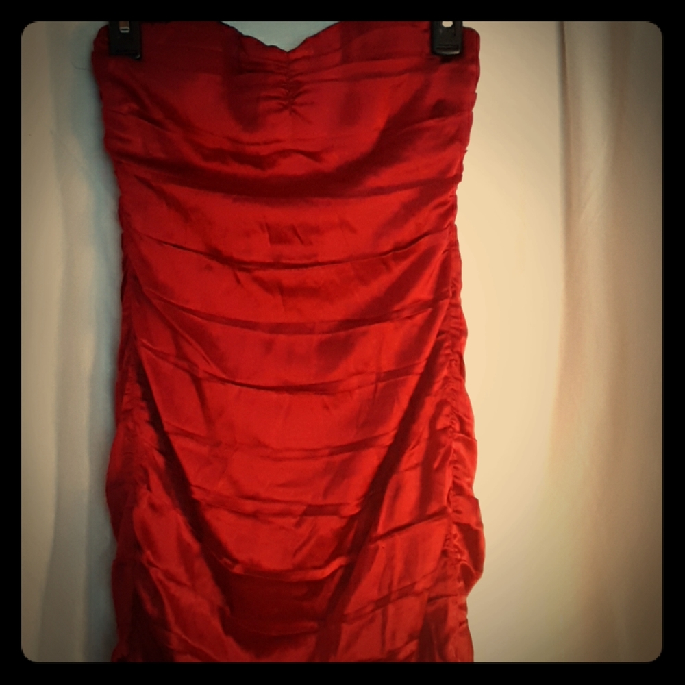 Strapless dress